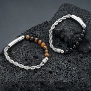 メンズ★潮流アクセサリー★男性用★ レトロデザイン★ブレスレット★ファッション 2色