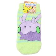【もこもこソックス】ポケットモンスター もっこもこ靴下 ヌメラ ボーダー キッズ