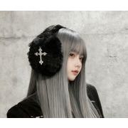 秋冬イヤーカフ フェイクファー 防寒 耳当て 耳カバー