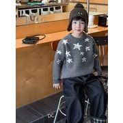 2025年秋冬新作   子供服　セーター  キッズ　男の子　トップス　プルオーバー　90cm～150cm   DC