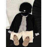2025新作韓国子供服 ベビー服  キッズ 男の子 ニット トップス 73cm-110cm
