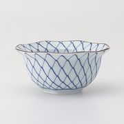 〈ＳＡＬＥ〉【美濃焼】 網絵 八角小鉢　日本製