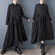 初回送料無料　シャツ風ワンピース　レーディスファション商品　カジュアルワンピース　人気ワンピース