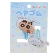 特価商品　クレヨンしんちゃん　立体アクリルヘアゴム(ブルー)