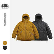 PQ0573 2025年冬新作 アウトドア 綿入れ ユニセックス ゆったり フード付き ジャケット アウター