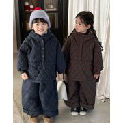 2025冬新作い パジャマ キッズ　パジャマ キッズ 男女兼用 トップス + ロングパンツ パジャマ 2点セット