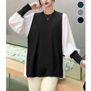 【2025新作】サイドZIPプリーツニットトップス★衣料2239