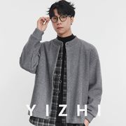 PQ0543  厚手 メンズ チェック 2025年秋冬新作  ラウンドネック パーカー 仮二件