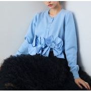 今季マストバイ   気質  ニット プルオーバー+メッシュフレア スカート  セットアップ