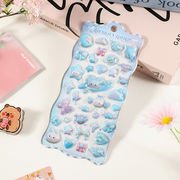 新入荷★DIY手作★手帳用 貼り付け★粘着シール★立体キャラクターシール★3Dシール