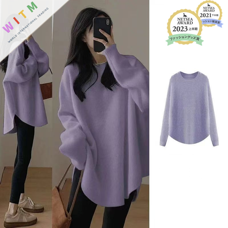 2026春新作  全8色 セーター ニットトップス 長袖 レディース服 カジュアル オシャレ