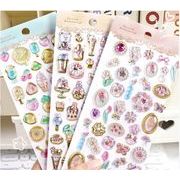 ぷくぷくシール ぷっくりシール 3Dステッカー 立体ステッカー エポキシステッカー