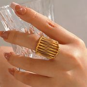 指輪 リング ステンレス製  大人可愛いリング 上品 サージカルステンレス指輪 男女兼用 超新作2025