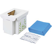 緊急用組み立て式トイレ 22675