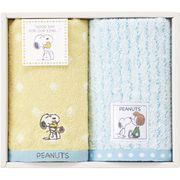 スヌーピー ウォッシュタオル2枚 TT84153054