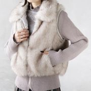 今季マストバイ   気質   おしゃれ　ニット切り替え  偽2枚 ベストコート