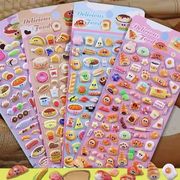 新入荷　大人気シール 　立体 泡ステッカー DIY用 手帳素材　貼り付け スマホケース 装飾用 子供用