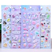 人気新品 　創意  DIY手作り   シール　装飾シール　泡ステッカー 　粘着シール   3D