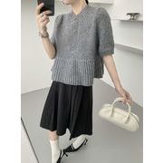 ニットトップス　レディース　INS　韓国ファッション