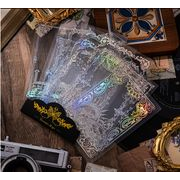 文房具 手帳素材 手帳DIY 手帳シール ステッカー シール 装飾シール 精美 ク リスタルの質感