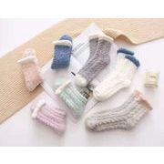 冬新作 レディース靴下 女性用靴下  ソックス  もこもこ