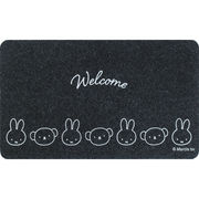 ミッフィー　屋内屋外兼用玄関マットミッフィーとボリス