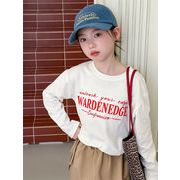 2026  春新品 ★ 韓国風子供服★ ルーズ インナー Tシャツ 100-150cm