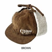 ■S.H.O ENTER PRISE■■2026SS　新作■　CHIPPS COMPANY　イヤーフラップキャップ　BROWN