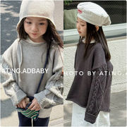 2026新冬 韓国風子供服 ベビー服  女の子  長袖  ジュアル セーター ニット  80cm-130cm