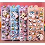 ぷくぷくシール ぷっくりシール 3Dステッカー 立体ステッカー エポキシステッカー　ヌイグルミ