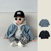 2026春※セット デニムジャケット トップス ジョガーパンツ 男の子