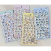 ぷくぷくシール ぷっくりシール 3Dステッカー 立体ステッカー エポキシステッカー　ヌイグルミ