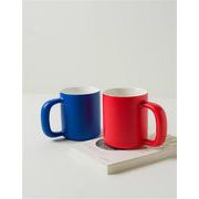 人気商品 毎日のコーヒータイムを豊かにする陶器マグ360ml 5色展開でインテリアに合わせやすい