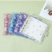 雑貨 文具 A7サイズ クリアシール帳 バインダー シール収納 シール帳 台紙 剥離紙 中ページなし