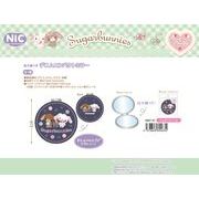 「受注締切2/23」「NIC」「サンリオ」シュガーバニーズ デニムコンパクトミラー