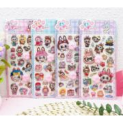 ぷくぷくシール ぷっくりシール 3Dステッカー 立体ステッカー エポキシステッカー　ヌイグルミ