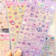 2026新入荷文房具 手帳素材 手帳DIY  手帳シール ステッカー 3Dシール 装飾シール 精美 ク リスタルの質感