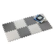 シービージャパン やわらかジョイントカラーマット 30cm 8枚組 セサミ