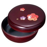 紀州塗 宴うさぎ なつめ菓子器 0094075