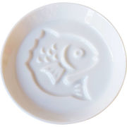 国産シルエットしょうゆ皿1P 290613 鯛