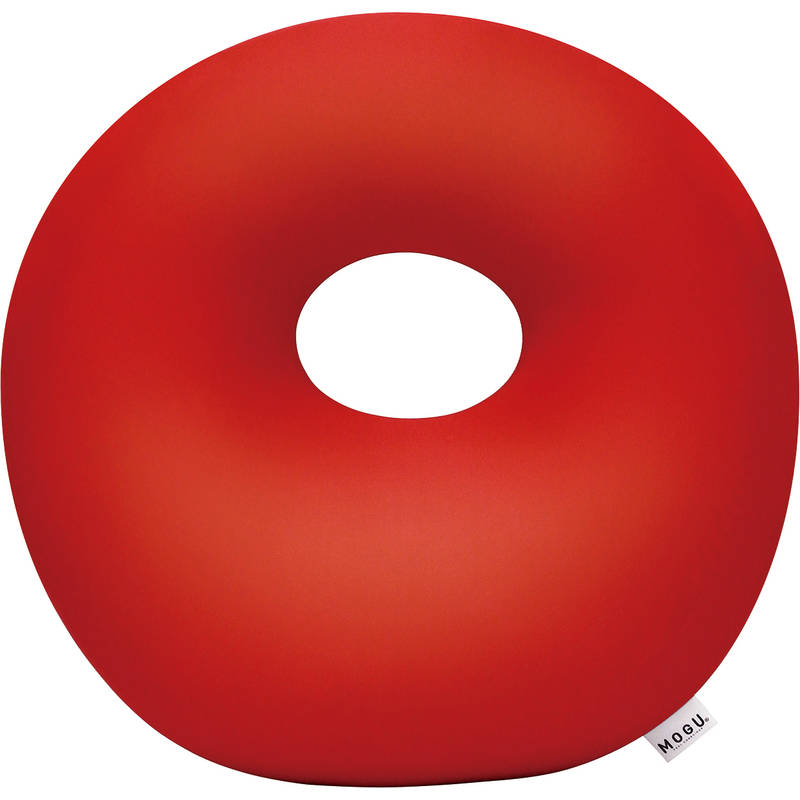 モグ ホールクッション レッド