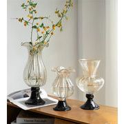 レビュー続々 INSスタイル 水耕栽培対応のクリスタル花瓶 リビング装飾として花を生ける 北欧風デザイン