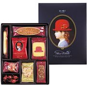 赤い帽子　ブルー