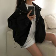 今季マストバイ  気質   おしゃれ  ユニセックス   ジッパー  フード付き   ジャケット