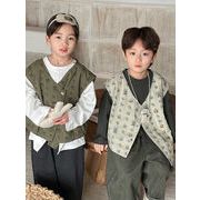 2026新作 韓国風 子供服  ベビー服  キッズ 男女兼用 チョッキ 2色  80cm-140cm