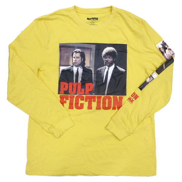 ロング Tシャツ  Pulp Fiction Yellow 【パルプフィクション】