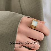 ステンレス  指輪 18K リング  大人　リング ステンレス 上品 ステンレス指輪 男女 超新作2026