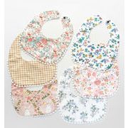 INS人气 ベビー綿よだれかけ  ベビー唾液ナプキン  おしゃれ キッズ よだれかけ 防水 可愛い ベビー向け