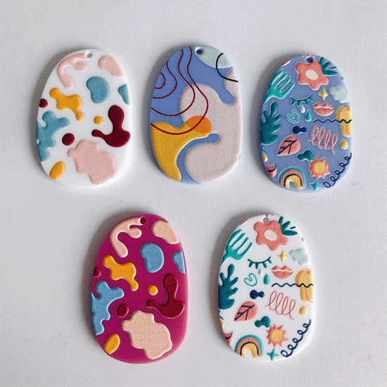 アクリル パーツ 浮き彫り ハンドメイド アクセサリーパーツ 手作り デコパーツ DIY 花 プレート クラフト