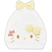 サンリオ ヘアキャップ ホワイト 立体耳 リボン付き【小ロット販売】